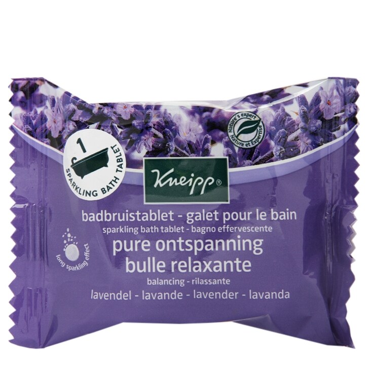 Kneipp Balancing Lavender Sparking Bath Tablets 80g-1