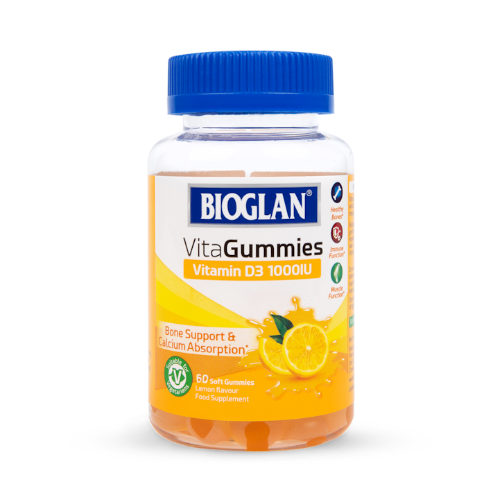 Bioglan Vitamin D3 1000iu 60 Vitagummies image 1