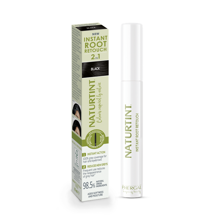 Naturtint 2In1 Instant Root Retouch Black 10ml image 1
