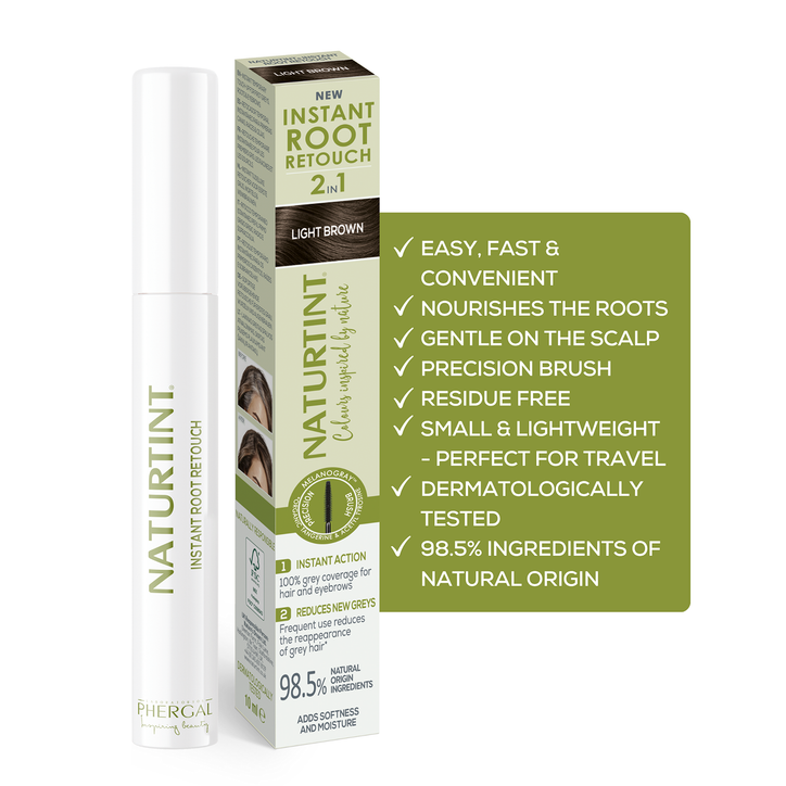 Naturtint 2In1 Instant Root Retouch Light Brown 10ml image 4