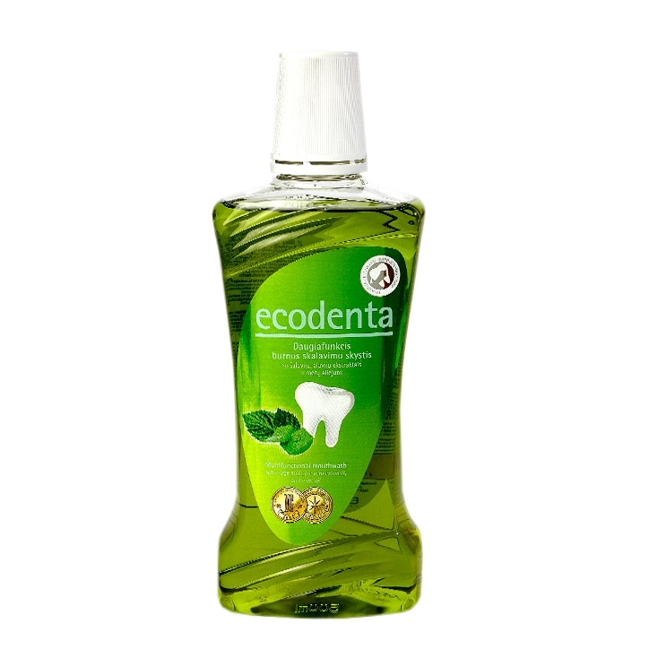 Ecodenta Multifunctional Mouthwash with Sage, Aloe Vera Extract & Mint Oil 480ml-1