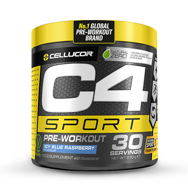 Cellucor C4 Sport Pre-Workout Icy Blue Raspberry 270g image 1