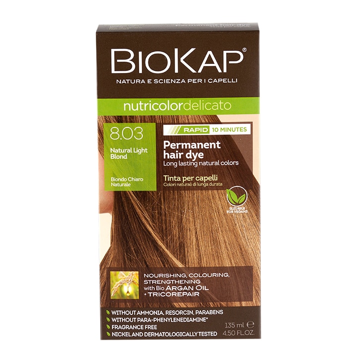 BioKap Natural Light Blond Dye 135ml-1