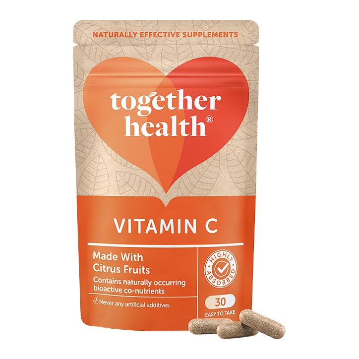 Together Health WholeVits Vitamin C 30 Capsules-1