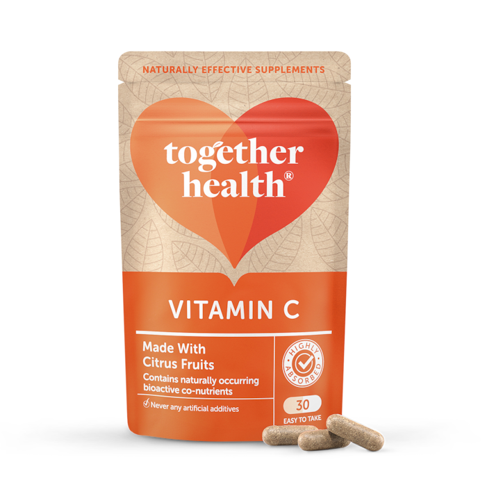 Together Health WholeVits Vitamin C 30 Capsules image 1