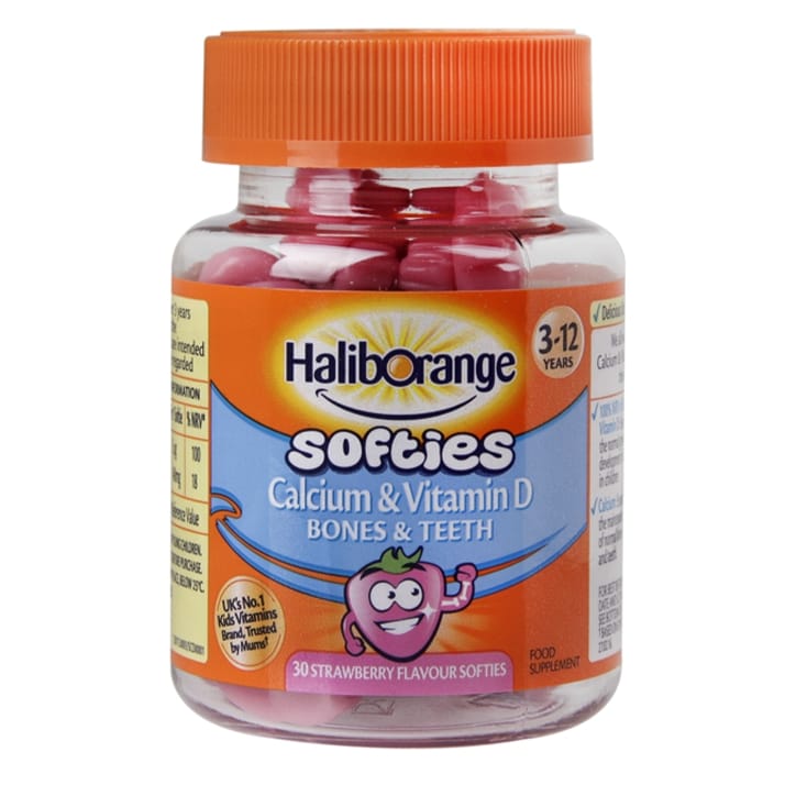 Haliborange Calcium & Vitamin D Softies 30 Chewables-1