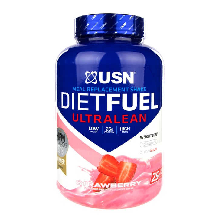 USN Diet Fuel Meal Replacement Shake Strawberry 2kg-1