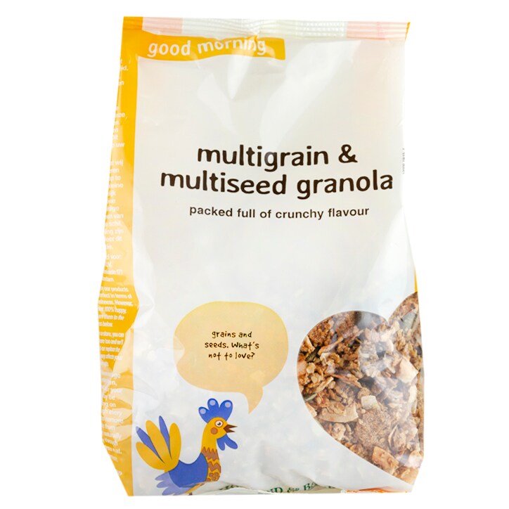 Holland & Barrett Multigrain & Multiseed Granola 500g image 1