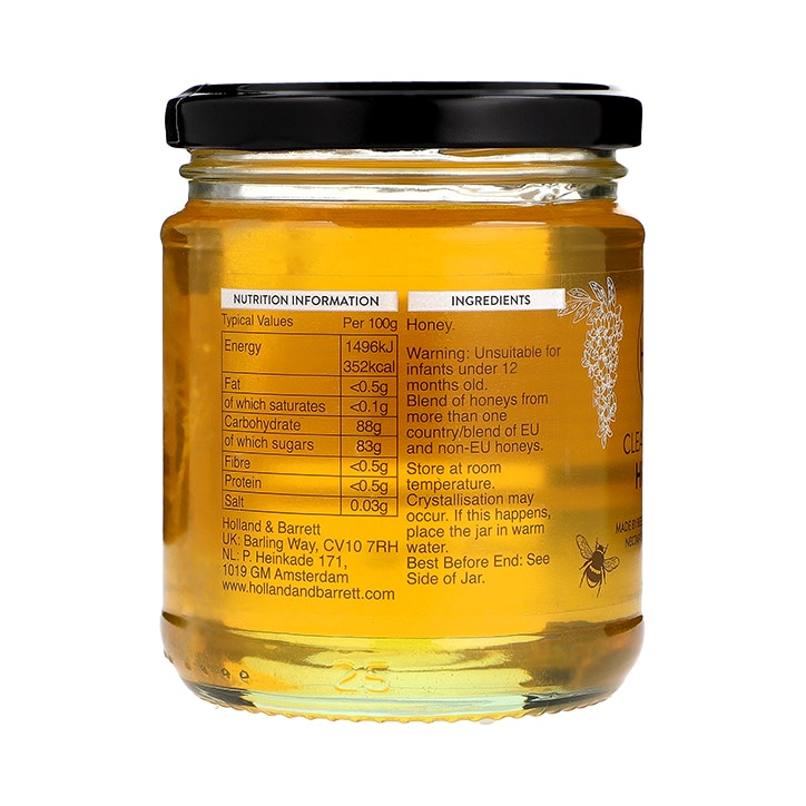 Holland & Barrett Clear Acacia Honey 340g-2