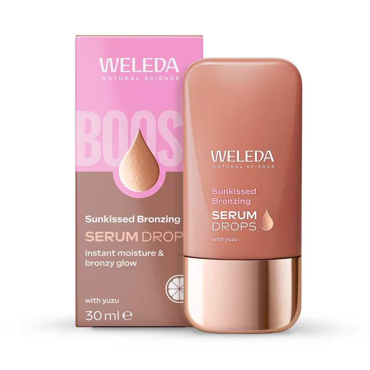 Weleda Sunkissed Bronzing Serum Drops 30ml image 1