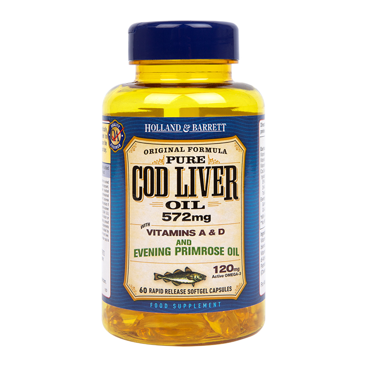 H&B Cod Liver Oil with Evening Primrose Holland & Barrett