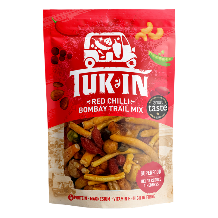 Tuk In Foods Bombay Trail Mix Red Chilli 40g image 1