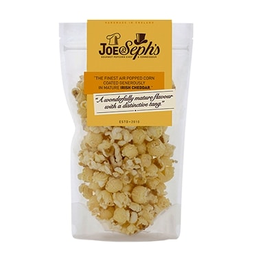 Joe & Sephs Cheddar Cheese Popcorn 90g-1