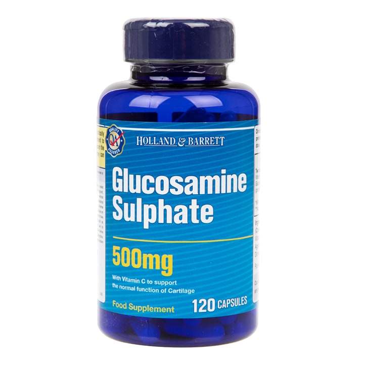 Holland & Barrett Glucosamine Sulphate 120 Capsules 500mg