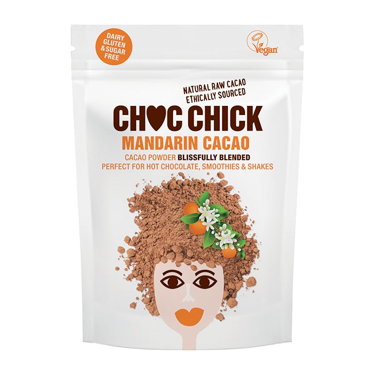 Choc Chick Blissful Blends Cacao Mandarin 250g