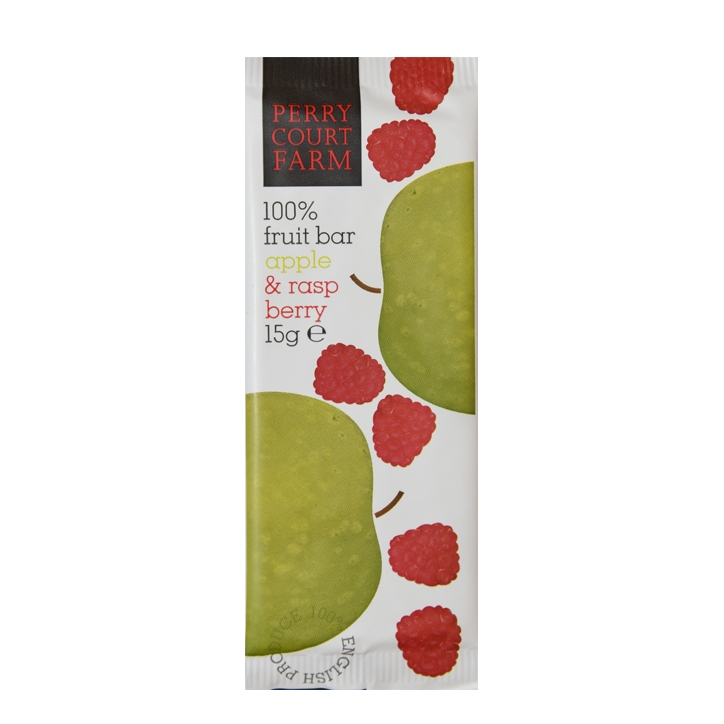 Perry Court Farm Apple & Raspberry Fruit Bar 15g image 1