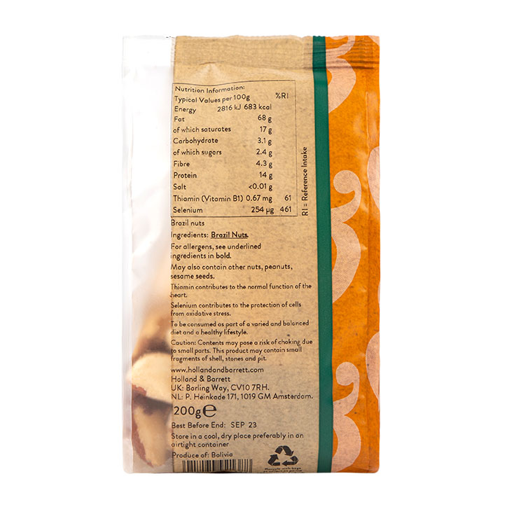 Holland & Barrett Whole Brazil Nuts 200g image 2