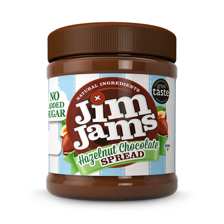 JimJams 83% Less Sugar Hazelnut Chocolate Spread 350g