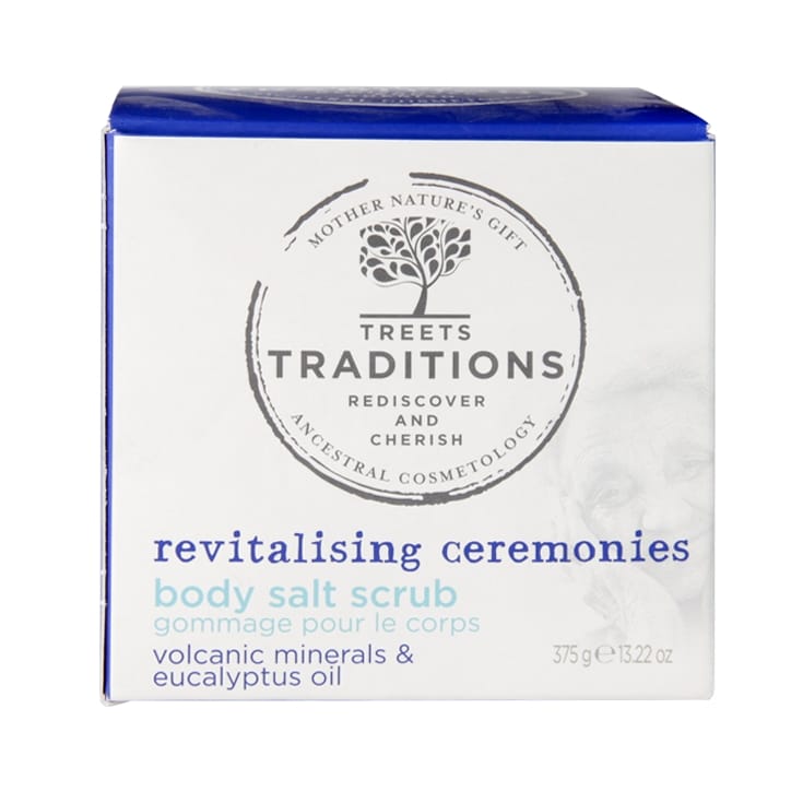 Treets Traditions Revitalising Ceremonies Body Salt Scrub 375g-1