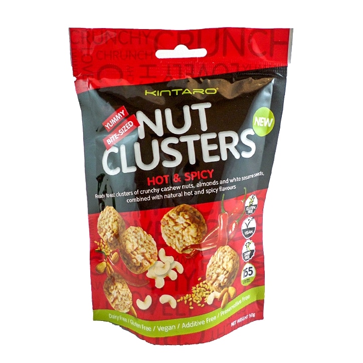 Kintaro Hot & Spicy Nut Clusters 50g image 1