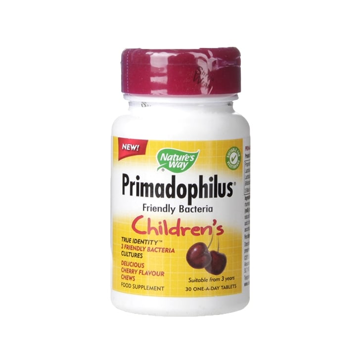 Nature's Way Primadophilus Cherry 30 Chewable Tablets-1