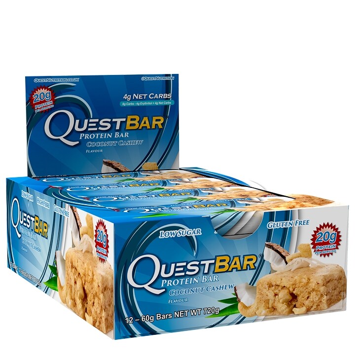 Quest Bar Coconut Cashew 12 x 60g image 1