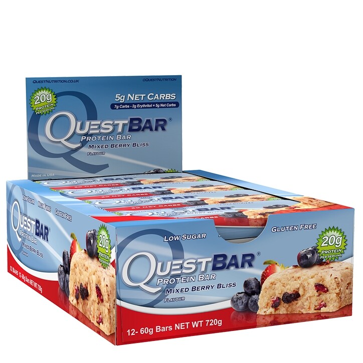 Quest Bar Mixed Berry 12x60g image 1