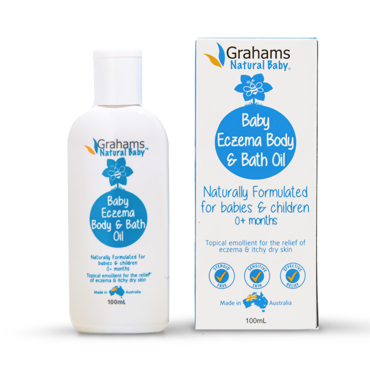 Grahams Baby Eczema Body & Bath Oil 100ml