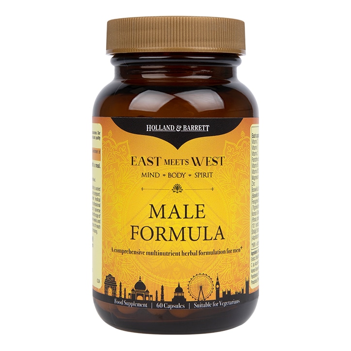 Holland & Barrett East Meets West Male Formula 60 Capsules-1