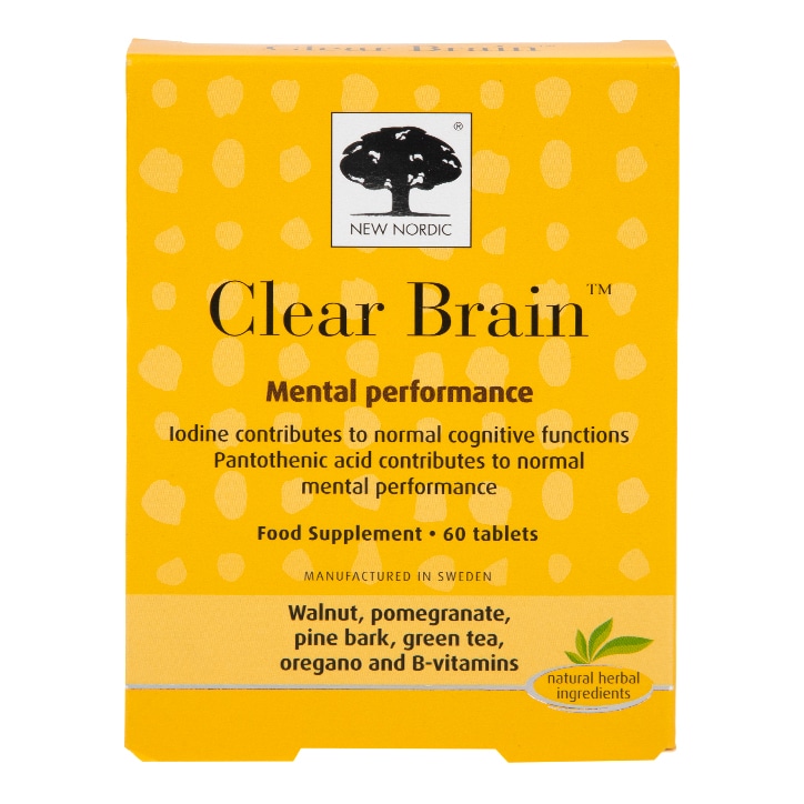 New Nordic Clear Brain 60 Tablets-1