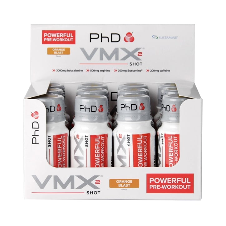 PhD VMX2 Shot Orange Blast 12 x 60ml image 1