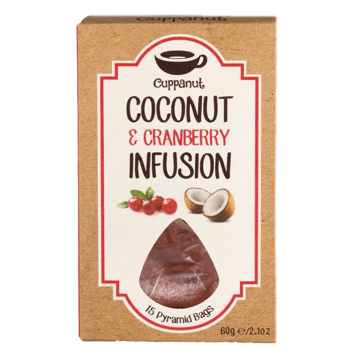 Cuppanut Coconut and Cranberry 60g image 1
