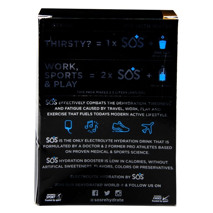 SOS Hydration Mango 10 x 4.6g image 2