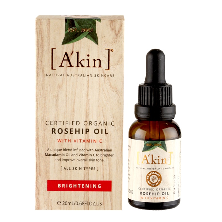 A'kin Brightening Rosehip Oil with Vitamin C 20ml-1
