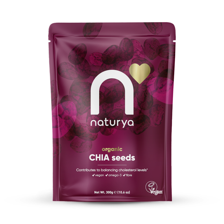 Naturya Organic Chia Seeds 300g image 1