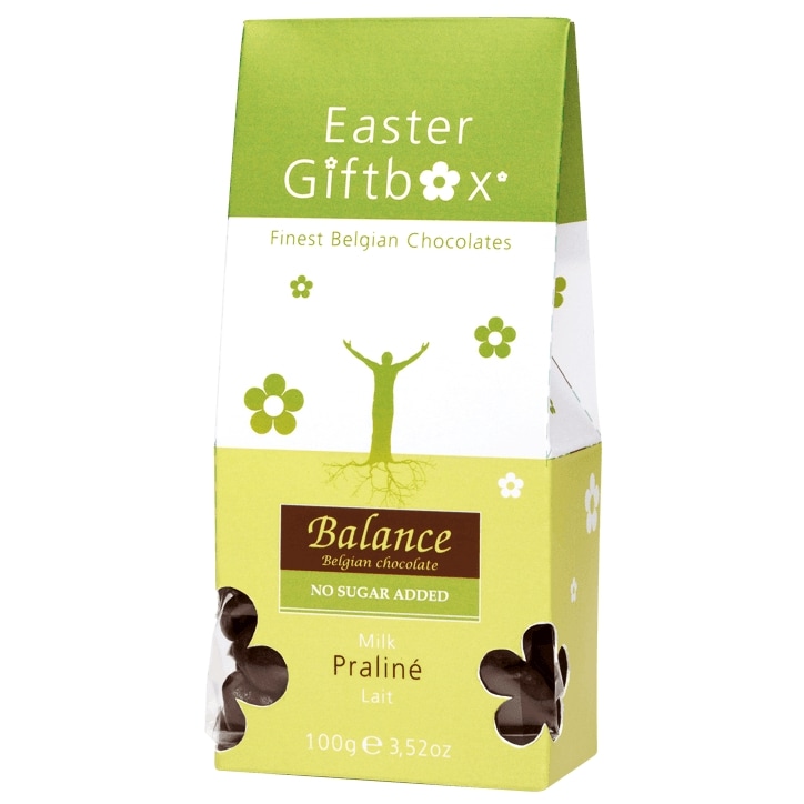 Balance Easter Gift Box Milk Praline No Added Sugar 100g image 1