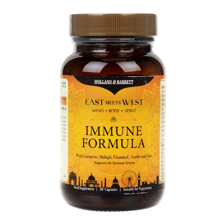 Holland & Barrett East Meets West Immune Formula 30 Capsules-1