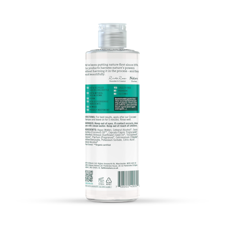 Faith in Nature Coconut Conditioner 400ml image 2