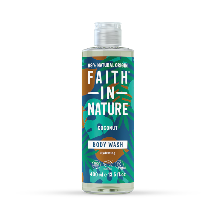 Faith in Nature Coconut Body Wash 400ml image 1