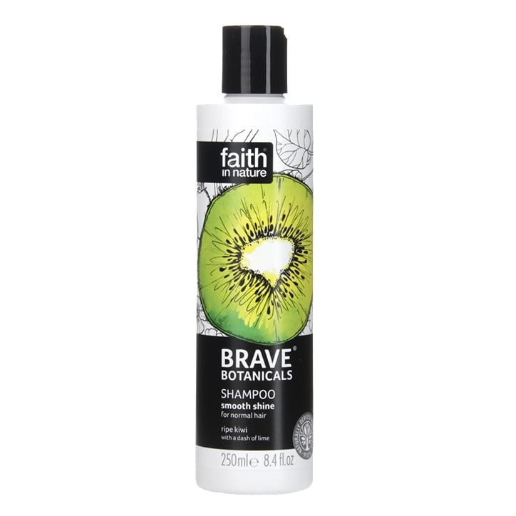 Faith in Nature Brave Botanicals Smooth Shine Kiwi & Lime Shampoo 250ml image 1