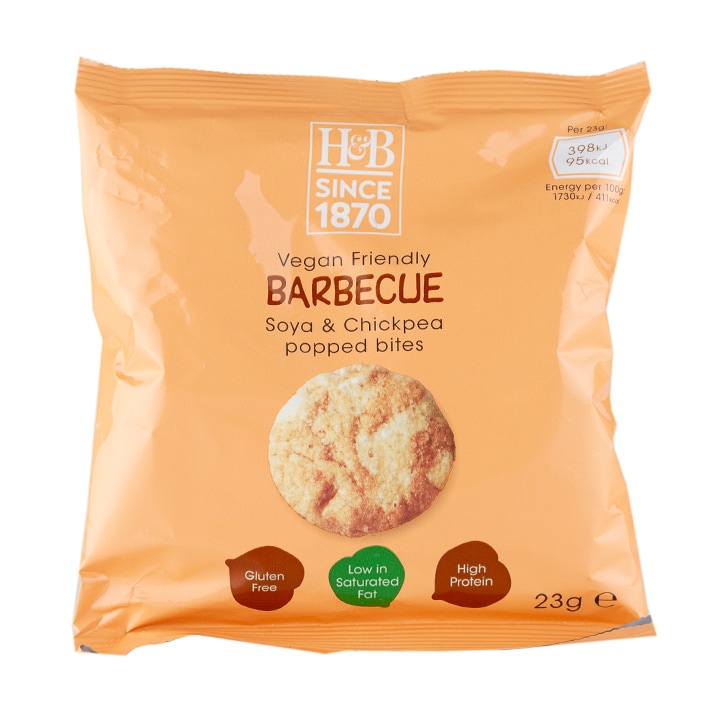 Holland & Barrett BBQ Soya & Chickpea Popped Bites 23g image 1