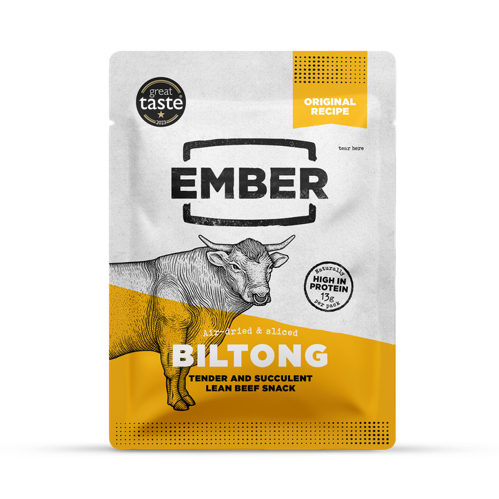 Ember Biltong Beef Jerky Original 25G
