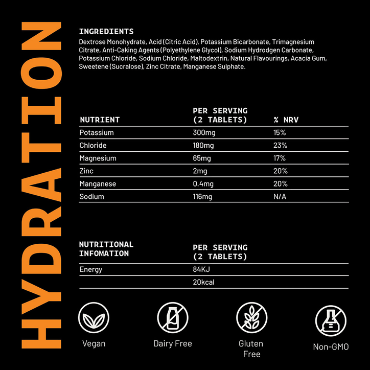 Hydration - Lemon & Elderflower (Electrolyte Tablets) image 3