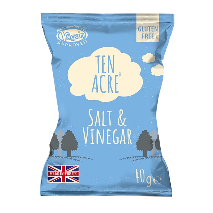 Ten Acre Salt & Vinegar Crisps 40g