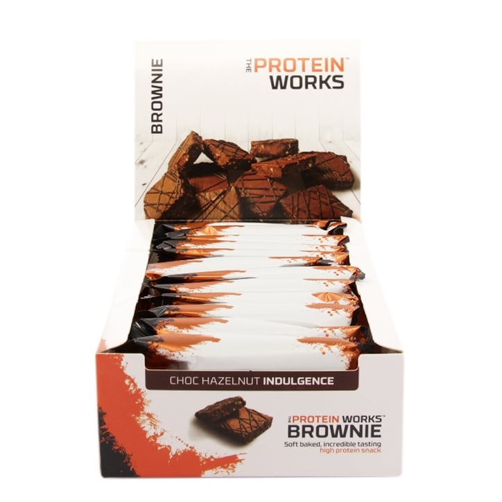 The Protein Works Brownie Choc Hazelnut Indulgence 12 x 40g image 1