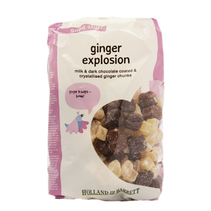 Holland & Barrett Chocolate Coated Ginger Ginger Holland & Barrett