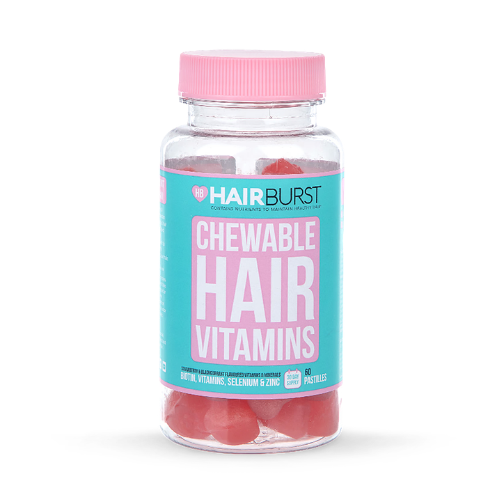 Hairburst Chewable Hair Vitamins 30 Day Supply 60 Pastilles image 3