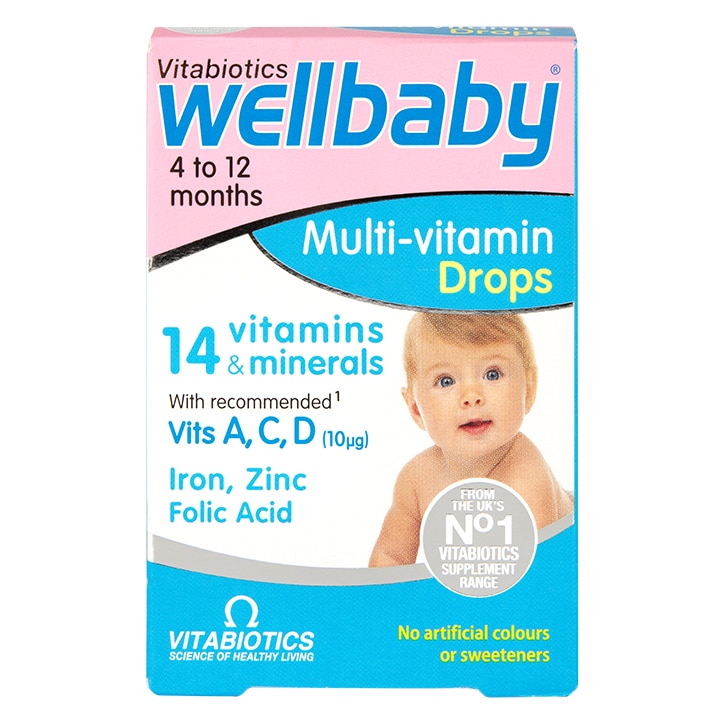Vitabiotics Wellbaby Multi-vitamin Drops 30ml-1
