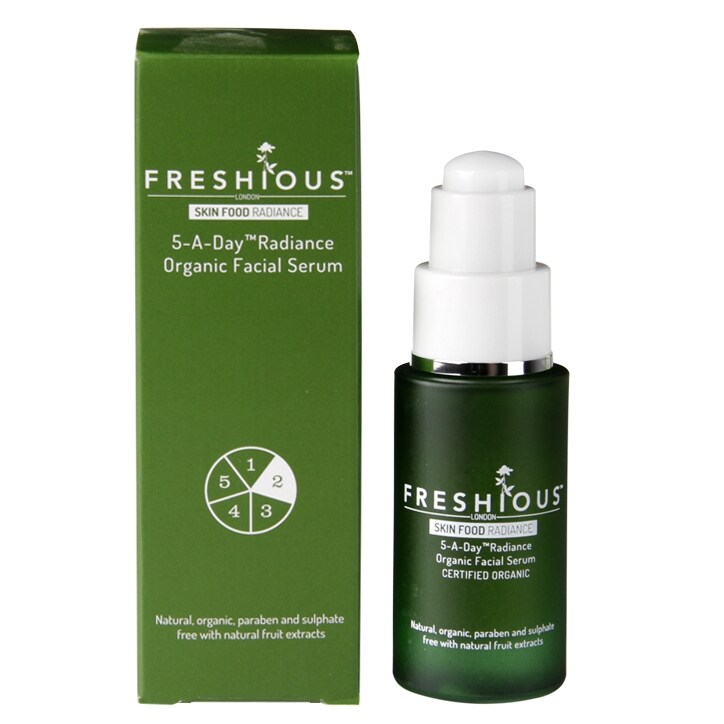 Freshious 5-a-Day Certified Organic Facial Serum 30ml