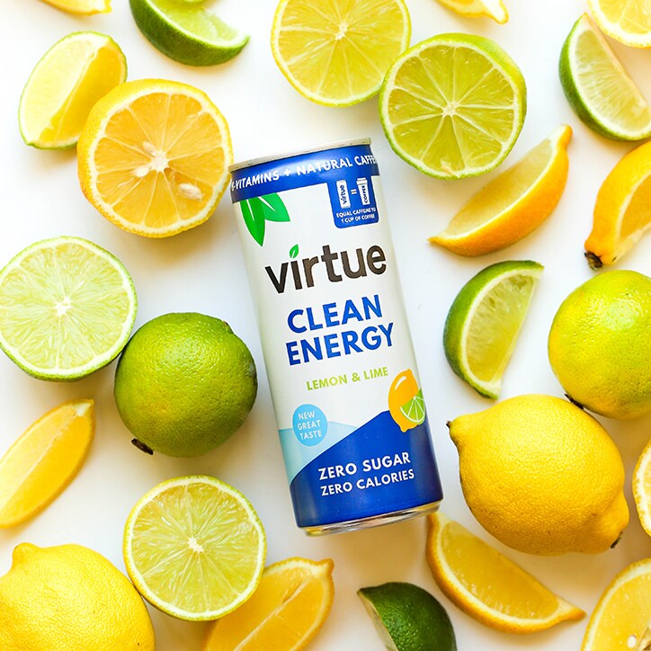Virtue Clean Energy Lemon & Lime 250ml